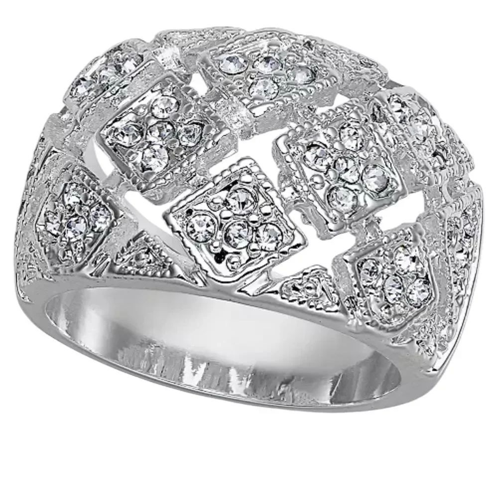 Charter Club Silver Tone Women's Ring Size 8
